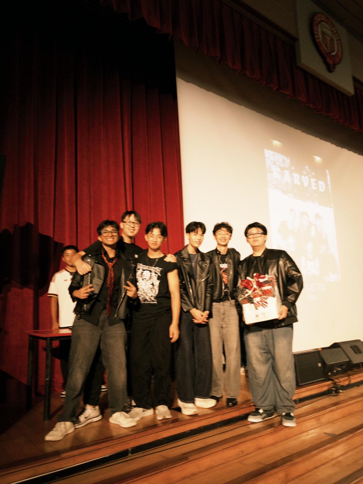 KARVED on stage