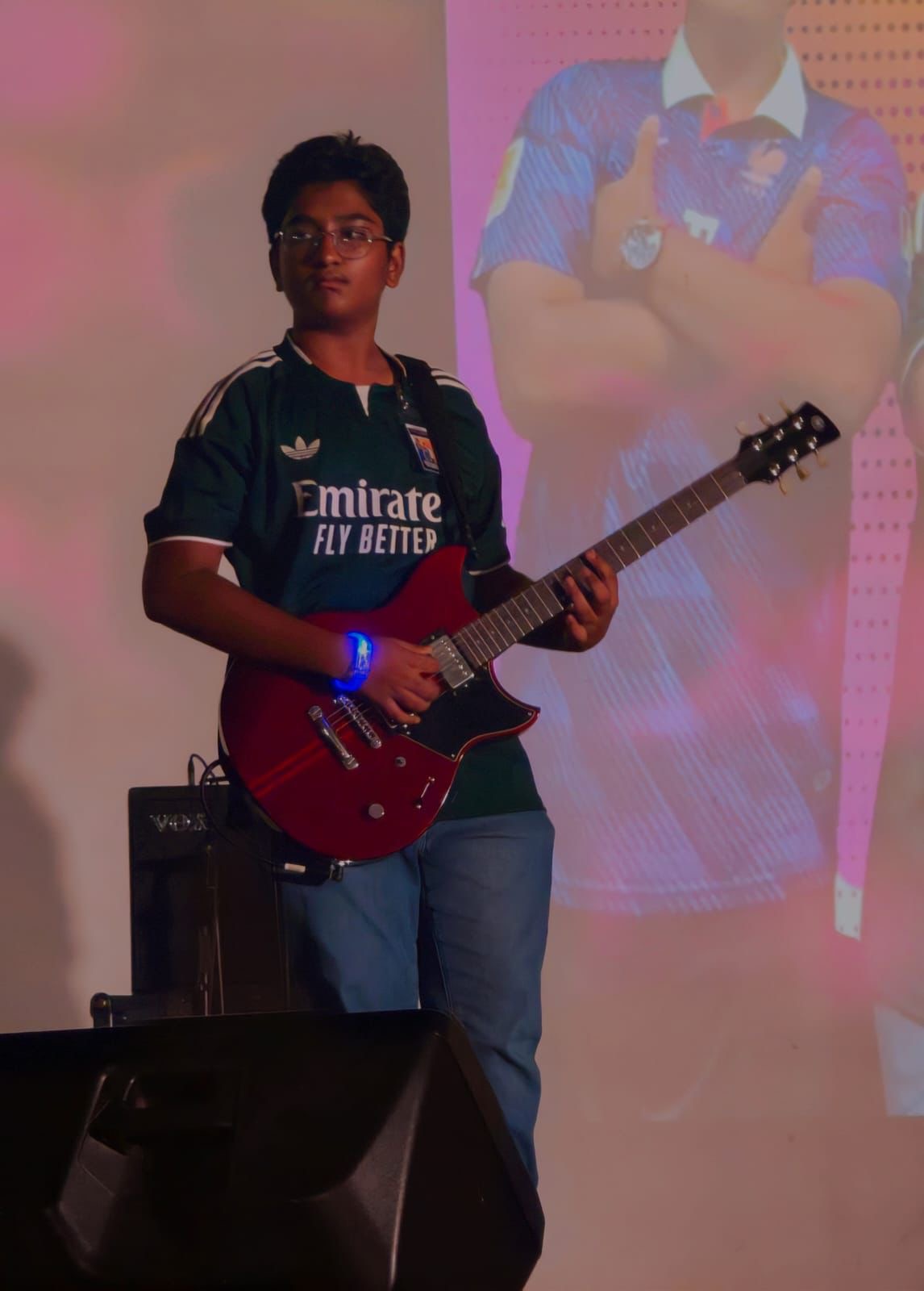 Anne Chowdary Ujjwal, KARVED Rhythm Guitarist